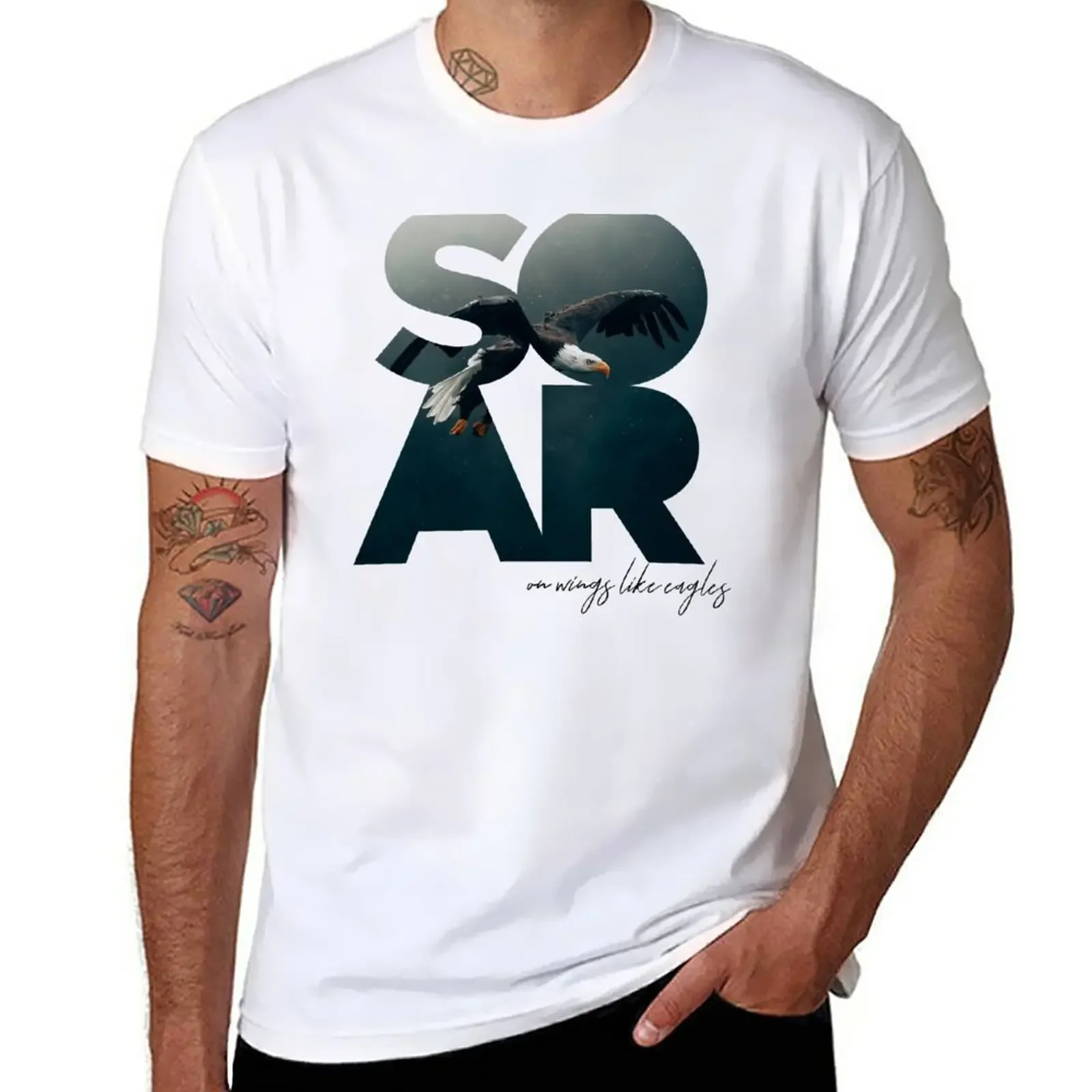 Soar on Wings Like Eagles T-Shirt vintage plus sizes shirts graphic tees customizeds mens cotton t shirts
Soar on Wings Like Eagles T-Shirt vintage plus sizes shirts graphic tees customizeds mens cotton t shirts