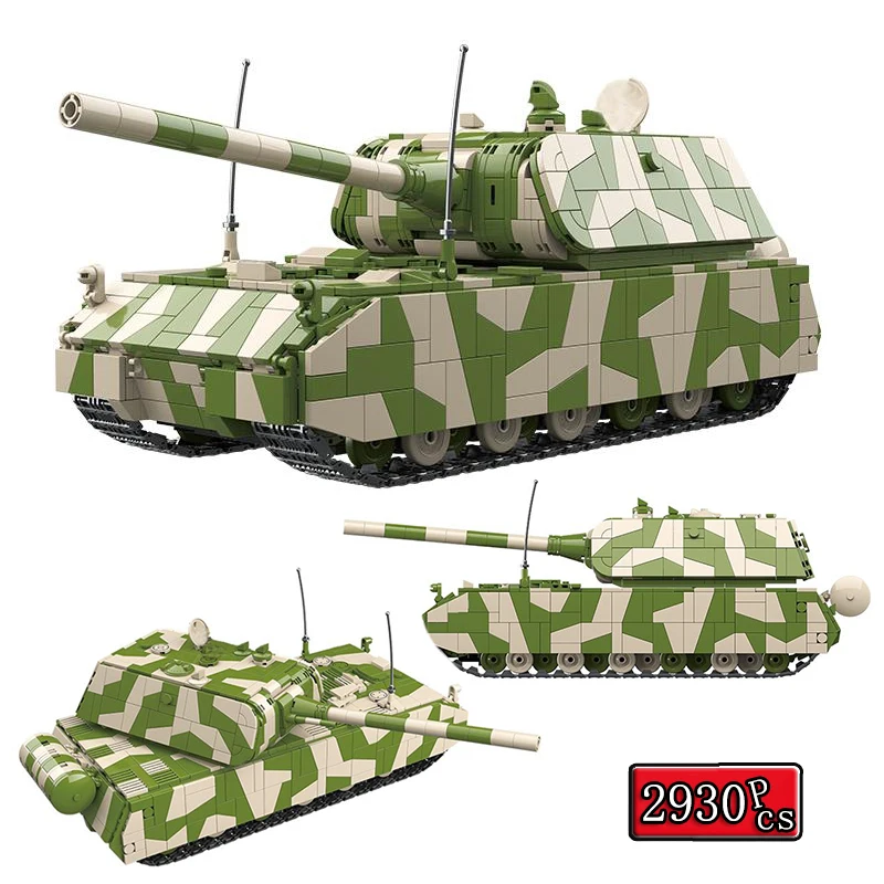 World War II Military Model Series German Panzer VIII Maus Tank DIY Model Building Blocks Bricks Christmas Toys
World War II Military Model Series German Panzer VIII Maus Tank DIY Model Building Blocks Bricks Christmas Toys