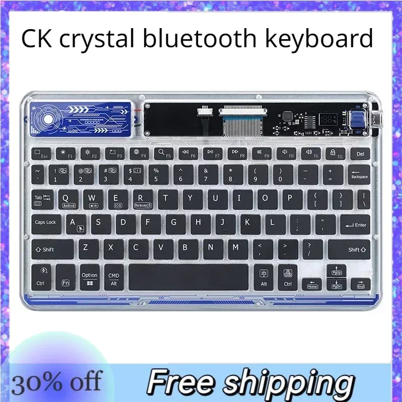 Trendy Jingtong CK Bluetooth Keyboard External Thin and Portable Ultra-long Battery Life Wireless Flat-panel Bluetooth Keyboard
Trendy Jingtong CK Bluetooth Keyboard External Thin and Portable Ultra-long Battery Life Wireless Flat-panel Bluetooth Keyboard