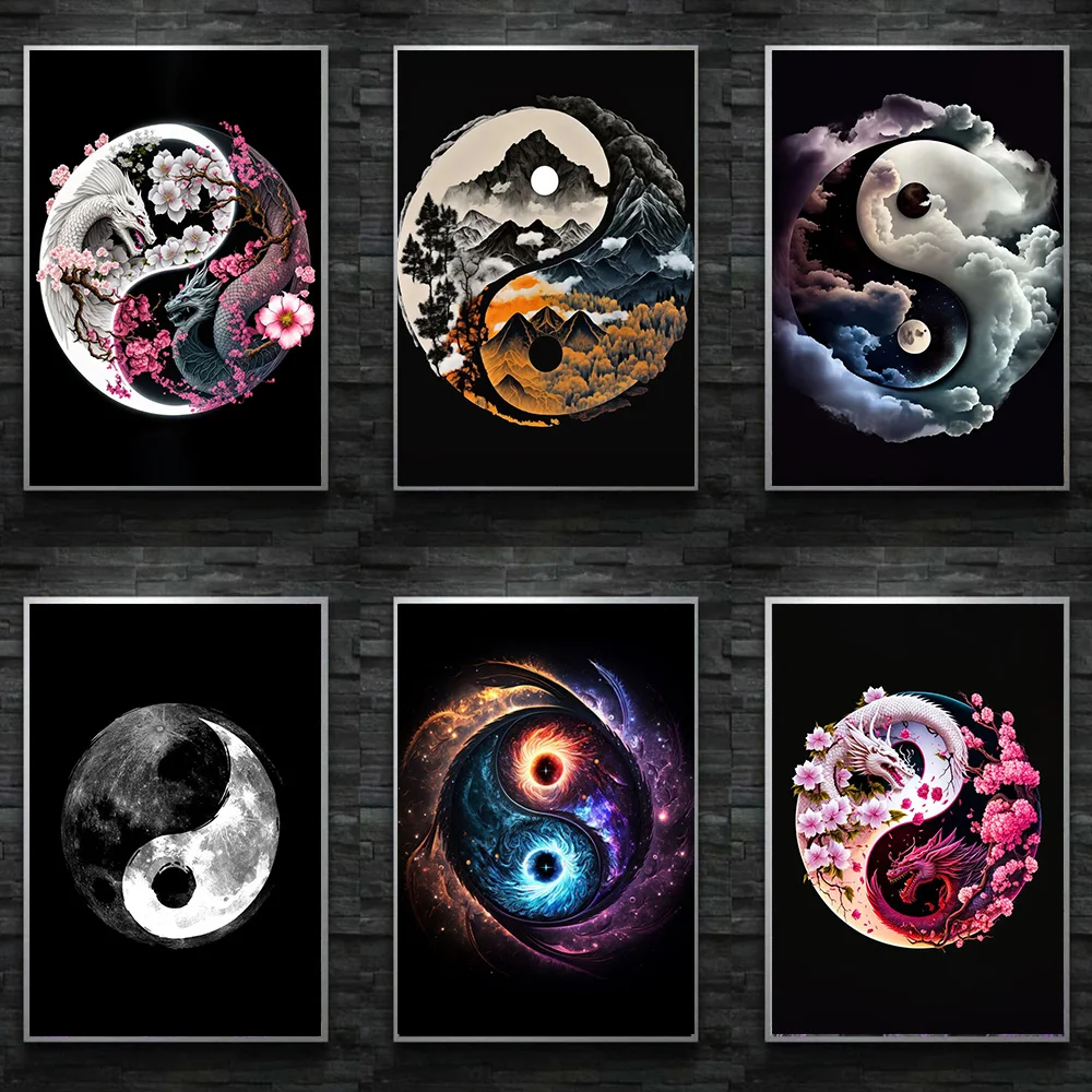 Tai Chi Yin And Yang Balance Landscape Prints Poster Canvas Painting Modern Wall Art Pictures For Living Room Bedroom Home Decor
Tai Chi Yin And Yang Balance Landscape Prints Poster Canvas Painting Modern Wall Art Pictures For Living Room Bedroom Home Decor