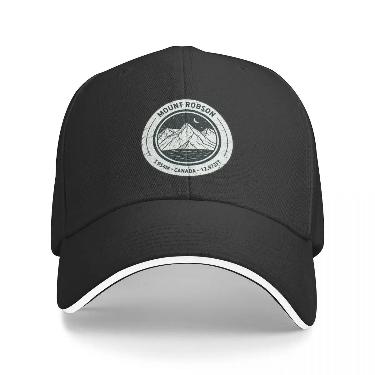 

Mount Robson Canada | Hiking | Skiing Baseball Cap Gentleman Hat Beach Outing Icon Men's Caps Women's