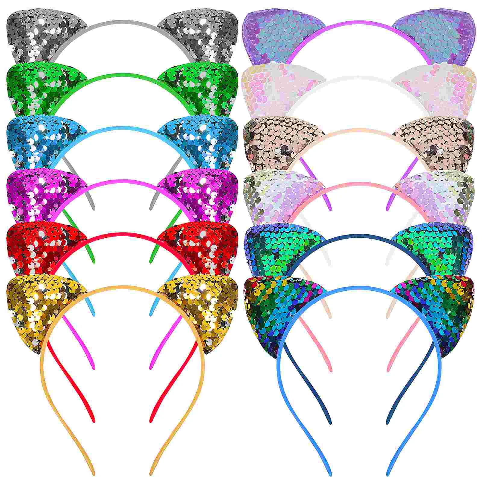 

Girl Headbands Hair Accessories for Women Teens Cat Ear Headpiece Womens Cosplay Animal