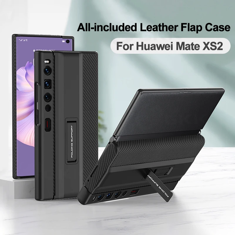 GKK Luxury Leather Flap Cover For Huawei Mate XS 2 Case All-included Anti-knock Adjustable Stand Phone Cover For Huawei Mate XS2
GKK Luxury Leather Flap Cover For Huawei Mate XS 2 Case All-included Anti-knock Adjustable Stand Phone Cover For Huawei Mate XS2