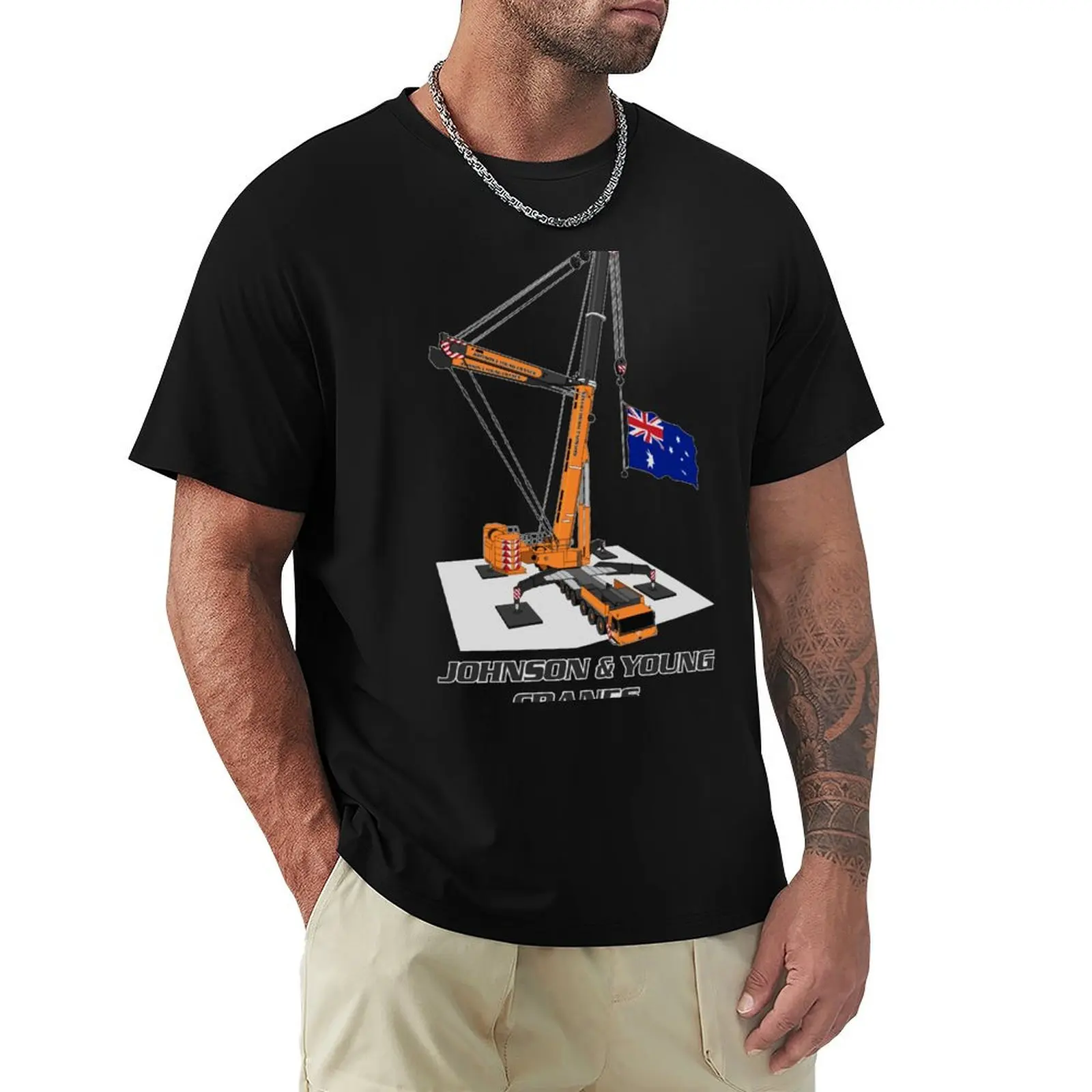 Johnson & Young Cranes T-Shirt summer tops customizeds T-shirts for men cotton
Johnson & Young Cranes T-Shirt summer tops customizeds T-shirts for men cotton