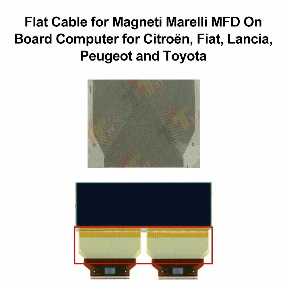 

Flat Cable for Citroen, Fiat, Lancia, Peugeot Magneti Marelli On Board Computer
