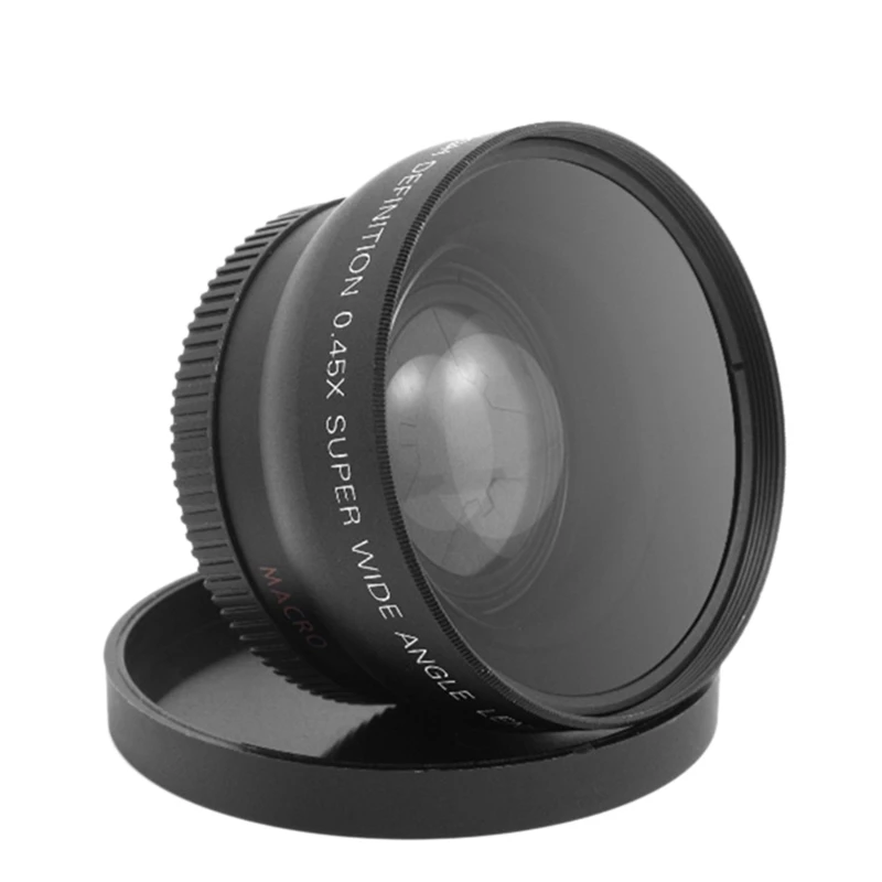 

Wide Angle Lenses 0.45X 52Mm Wide Angle HD Lens Conversion Wide-Angle Camera Lens With Macro Lens