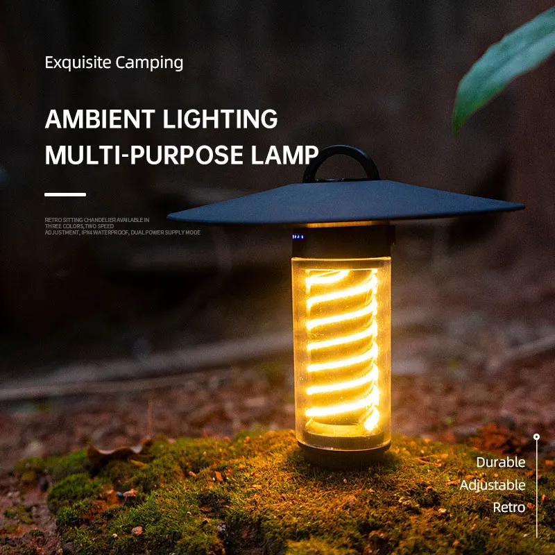 Portable Camping Lantern USB Rechargeable Flashlight Waterproof Camping Lights Dimmable Torch Light for Hiking Outdoor Lighting
Portable Camping Lantern USB Rechargeable Flashlight Waterproof Camping Lights Dimmable Torch Light for Hiking Outdoor Lighting