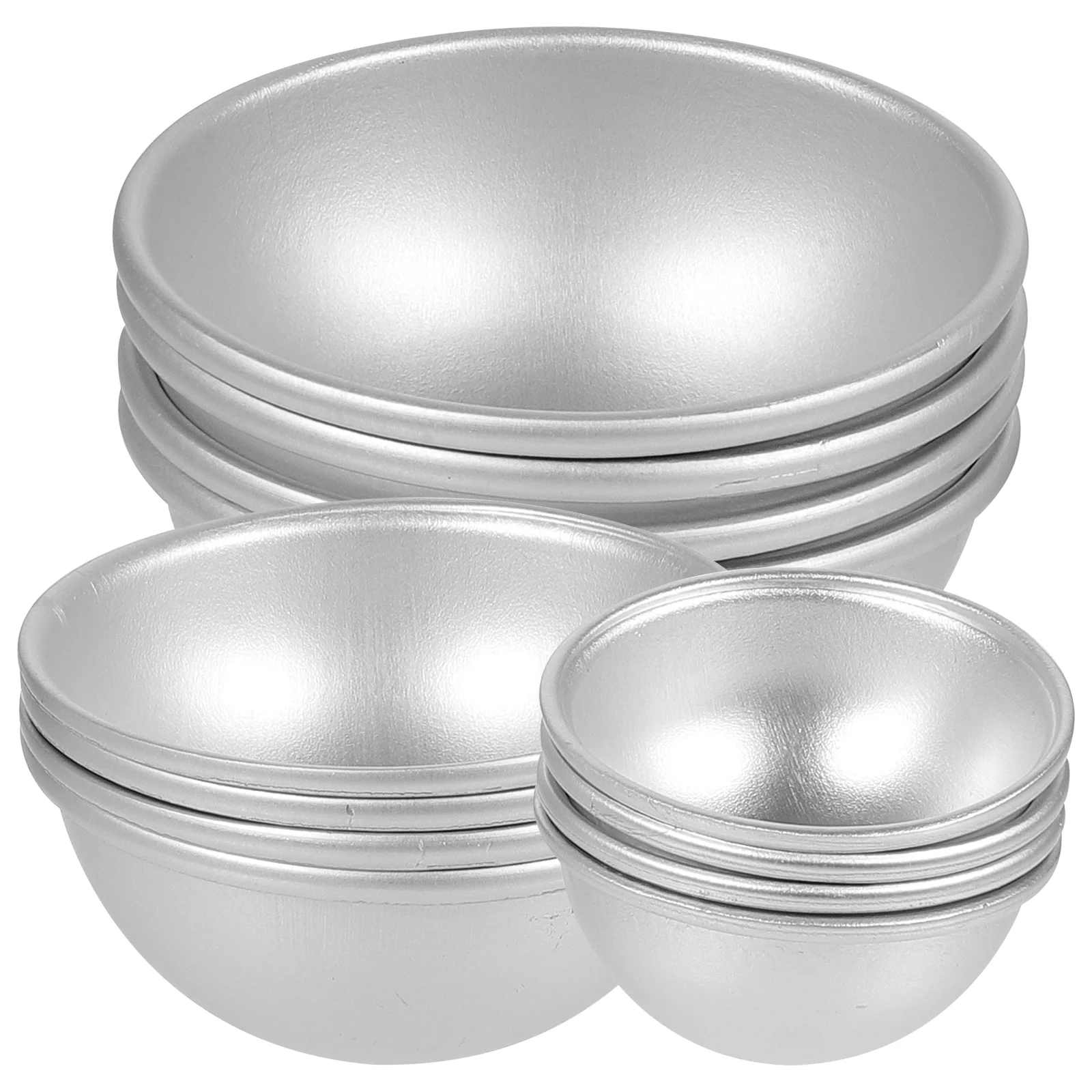 12 Pcs Round Bath Salt Ball Mold Epoxy Resin Molds Soap Aluminum Alloy DIY Baking
12 Pcs Round Bath Salt Ball Mold Epoxy Resin Molds Soap Aluminum Alloy DIY Baking