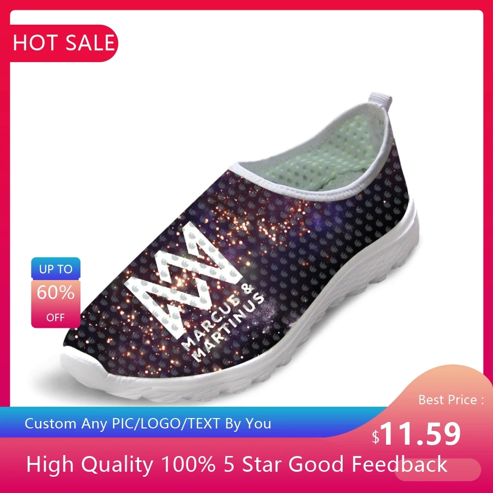 Модные Повседневные сетчатые кроссовки Маркус & Martinus, дышащие женские лоферы с индивидуальным рисунком, женская обувь
Модные Повседневные сетчатые кроссовки Маркус & Martinus, дышащие женские лоферы с индивидуальным рисунком, женская обувь