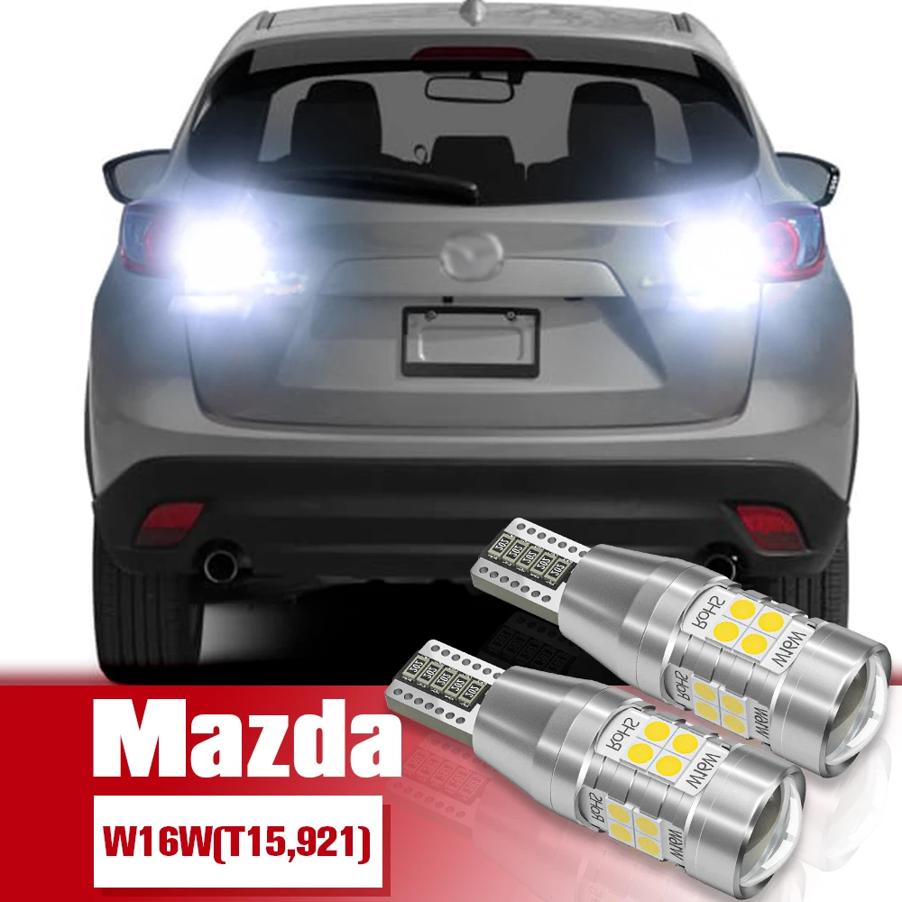 Reverse Light Accessories 2pcs LED Bulb Lamp W16W T15 921 For Mazda 2 5 6 CX-3 2016-2019 CX-5 CX-9 MX-5 Miata RX-8 Tribute
Reverse Light Accessories 2pcs LED Bulb Lamp W16W T15 921 For Mazda 2 5 6 CX-3 2016-2019 CX-5 CX-9 MX-5 Miata RX-8 Tribute