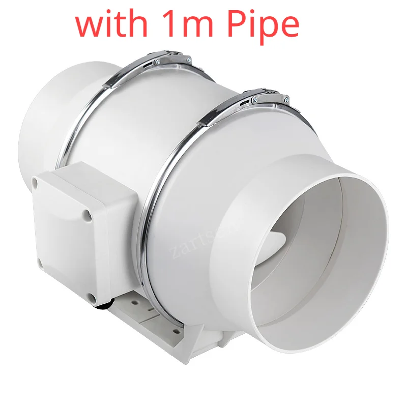 Exhaust Fans Home Sile Pipe Duct Fan For Bathroom Extractor Ventilation Kitchen Toilet Wall Air Clean Ventilator with 1m Pipe
Exhaust Fans Home Sile Pipe Duct Fan For Bathroom Extractor Ventilation Kitchen Toilet Wall Air Clean Ventilator with 1m Pipe