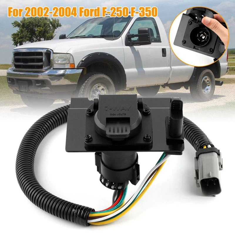 Trailer Tow Wiring Harness 2C3Z13A576DA For 2002-2004 Ford F250 F350 4 & 7 Pin Plug
Trailer Tow Wiring Harness 2C3Z13A576DA For 2002-2004 Ford F250 F350 4 & 7 Pin Plug