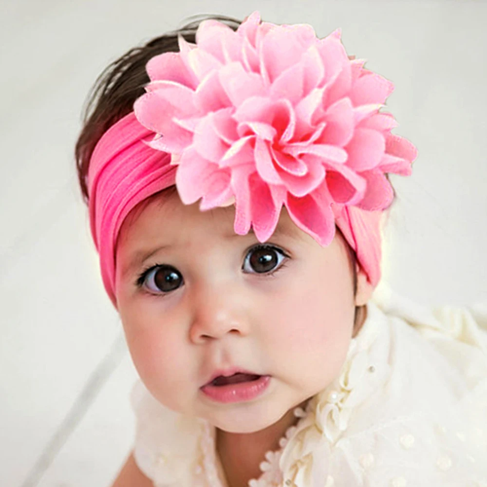 1Pcs Baby Headband Soft Turban Large Chiffon Flowers for Newborn Infant Wide Headwrap Girl Elastic Nylon Baby Hair Accessories
1Pcs Baby Headband Soft Turban Large Chiffon Flowers for Newborn Infant Wide Headwrap Girl Elastic Nylon Baby Hair Accessories