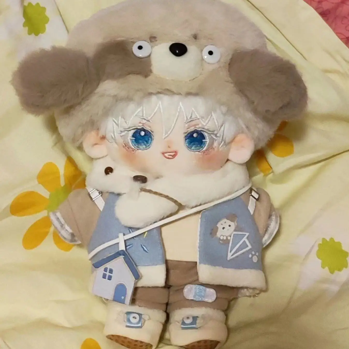 Игрушка плюшевая для косплея, мягкая наряд для куклы, плюшевая подушка в виде животного, Сатору годжо, 20 см, из хлопка, для подарка
Игрушка плюшевая для косплея, мягкая наряд для куклы, плюшевая подушка в виде животного, Сатору годжо, 20 см, из хлопка, для подарка