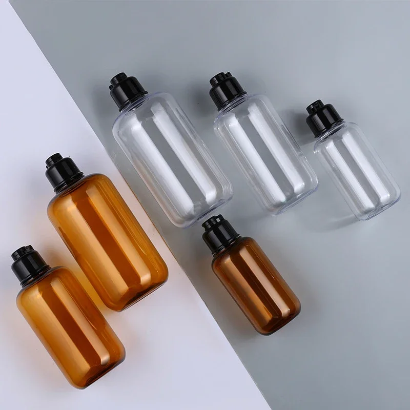 10Pcs 100/200/300ML Empty PET Cosmetic Jingle Cover Containers Liquid Bottles Large Capacity Emulsion Sub-Bottle Travel Bottle
10Pcs 100/200/300ML Empty PET Cosmetic Jingle Cover Containers Liquid Bottles Large Capacity Emulsion Sub-Bottle Travel Bottle