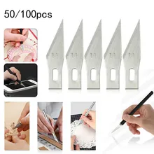 50/100pcs X Blades SK5 Hobby Style Multi Tool Craft Cutting Tools Rubber Seal Metal Blades Sets For X-acto Exacto Tools
50/100pcs X Blades SK5 Hobby Style Multi Tool Craft Cutting Tools Rubber Seal Metal Blades Sets For X-acto Exacto Tools
