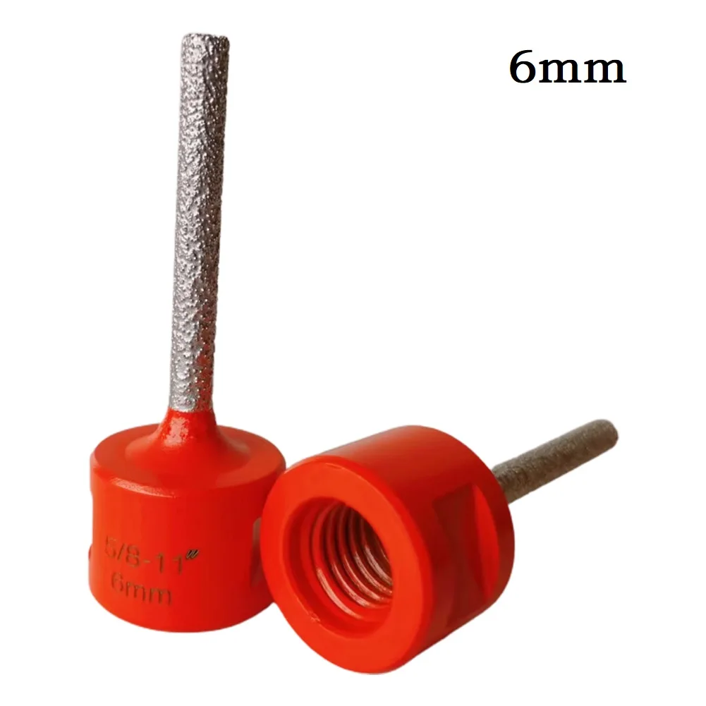 1PC Diamond Finger Bit Milling Bit 6/8/10/15/20/25/30mm Diameter Enlarge Grinding Hole 6-30mm 5/8-11 Thread 45-50mm Length
1PC Diamond Finger Bit Milling Bit 6/8/10/15/20/25/30mm Diameter Enlarge Grinding Hole 6-30mm 5/8-11 Thread 45-50mm Length