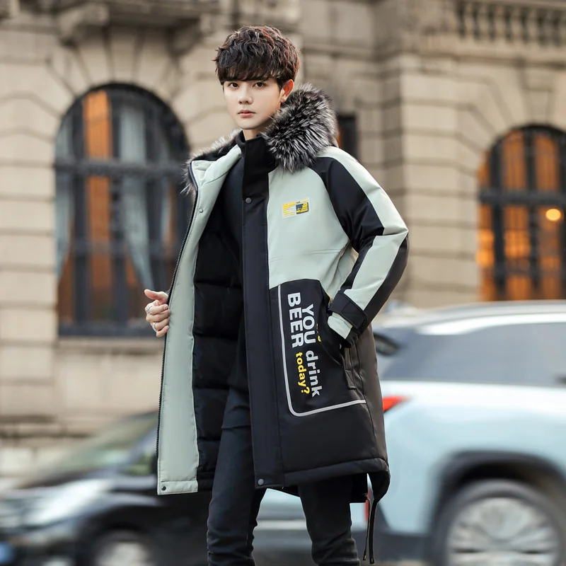2024 Winter Cotton-Padded Coat Men Hooded Overalls Korean Version Thickened Loose Fur Collar Jacket Tide Brand
2024 Winter Cotton-Padded Coat Men Hooded Overalls Korean Version Thickened Loose Fur Collar Jacket Tide Brand