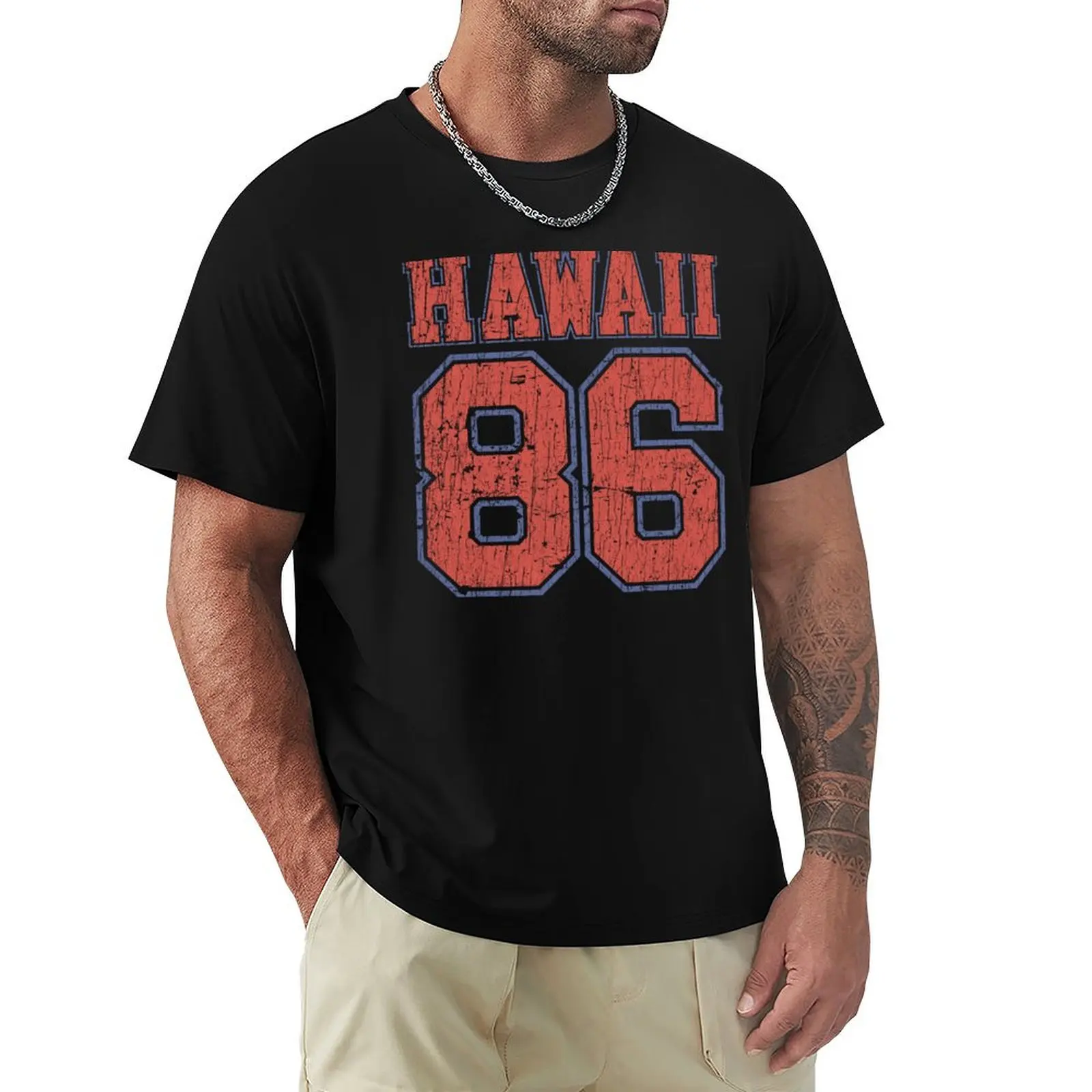 Hawaii 1986 T-Shirt oversized plus sizes summer clothes quick-drying mens white t shirts
Hawaii 1986 T-Shirt oversized plus sizes summer clothes quick-drying mens white t shirts