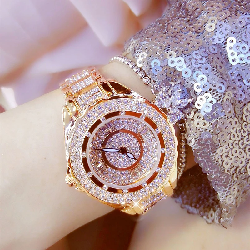 Romantic Diamond Watches For Women Luxury Crystal Rose Gold Stainless Steel Girls Watches Womans Fashion Ladies Watch Bracelet
Romantic Diamond Watches For Women Luxury Crystal Rose Gold Stainless Steel Girls Watches Womans Fashion Ladies Watch Bracelet