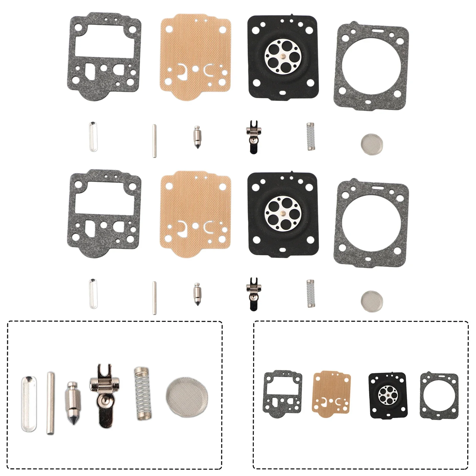 2pcs Carburetor Repair Kit For 235 236 240 440 135 140 440E For Jonsered CS2240 CS2240 S Chainsaw Vvvvvvvvvvvvvvvvvvvvv
2pcs Carburetor Repair Kit For 235 236 240 440 135 140 440E For Jonsered CS2240 CS2240 S Chainsaw Vvvvvvvvvvvvvvvvvvvvv