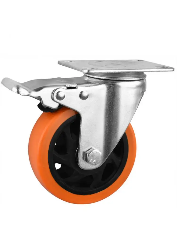 1 Pc 3-inch Casters Universal Wheel With Brake Diameter 75 Double Bearing Orange Flower Rotating Mechanical Caster
1 Pc 3-inch Casters Universal Wheel With Brake Diameter 75 Double Bearing Orange Flower Rotating Mechanical Caster