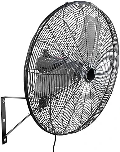 

OEM24893 24" Outdoor Oscillating Fan, 6800 CFM Large Industrial Fan, Mount Oscillating Fan For Garage, Outdoor Oscillating