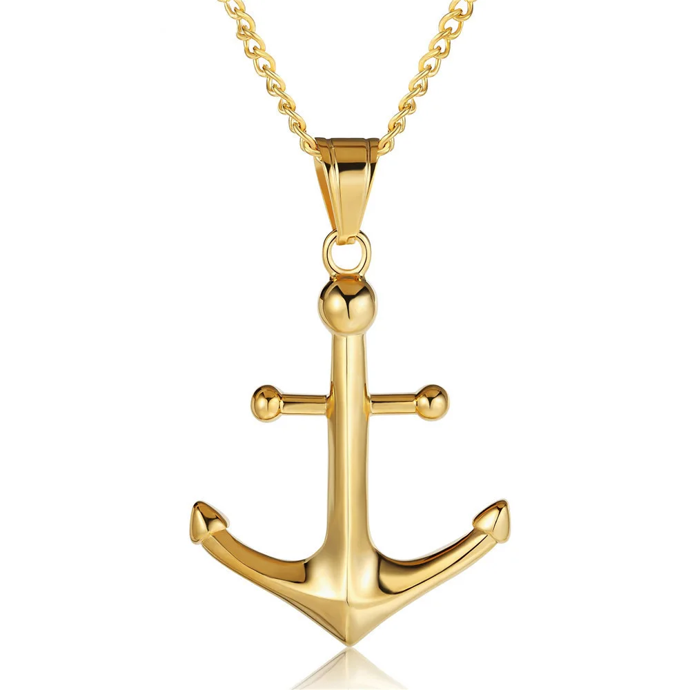 Stainless Steel Clavicle Necklaces for Women Girls Korean Style Gold Color Anchoer Pendant Hip Hop Jewelry Free Shipping Items
Stainless Steel Clavicle Necklaces for Women Girls Korean Style Gold Color Anchoer Pendant Hip Hop Jewelry Free Shipping Items
