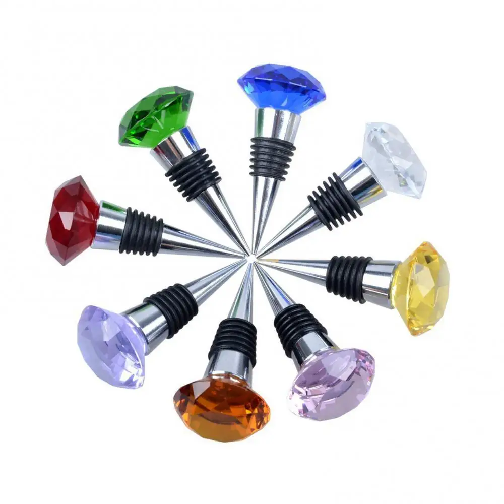 Crystal Silicone Liquor Pourers Leakproof Reusable Wine Stopper Bottle Sealer Cork Plug Wine Stopper Pours Wine Bottle Pourers
Crystal Silicone Liquor Pourers Leakproof Reusable Wine Stopper Bottle Sealer Cork Plug Wine Stopper Pours Wine Bottle Pourers