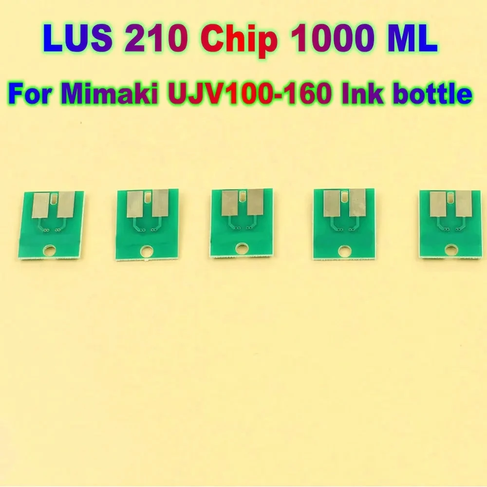 

Disposable LUS 210 UV Ink Bottle Chip For Mimaki UJV100 160 LUS210 Ink Chip UJV100-160 Chip 1000ML One Time Use Lus 210 1L Chips