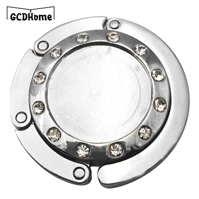 1pc Crystal Alloy Portable Folding Bag Hook Hanger Purse Handbag Holders Foldable Table Hook Women Handbag Organizer Accessories
1pc Crystal Alloy Portable Folding Bag Hook Hanger Purse Handbag Holders Foldable Table Hook Women Handbag Organizer Accessories