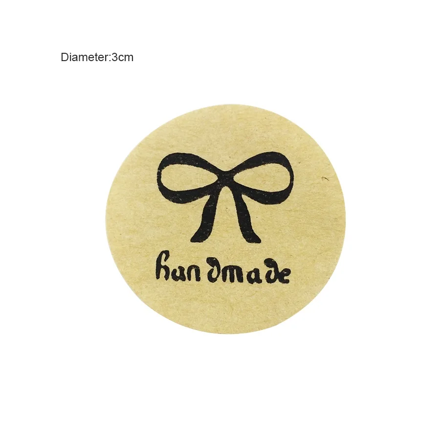 1200 Pcs/lot Vintage Cute Kraft Paper Seal Sticker Round"Handmade"With Bow DIY Multifunction Baking Packaging Label Stickers
1200 Pcs/lot Vintage Cute Kraft Paper Seal Sticker Round"Handmade"With Bow DIY Multifunction Baking Packaging Label Stickers