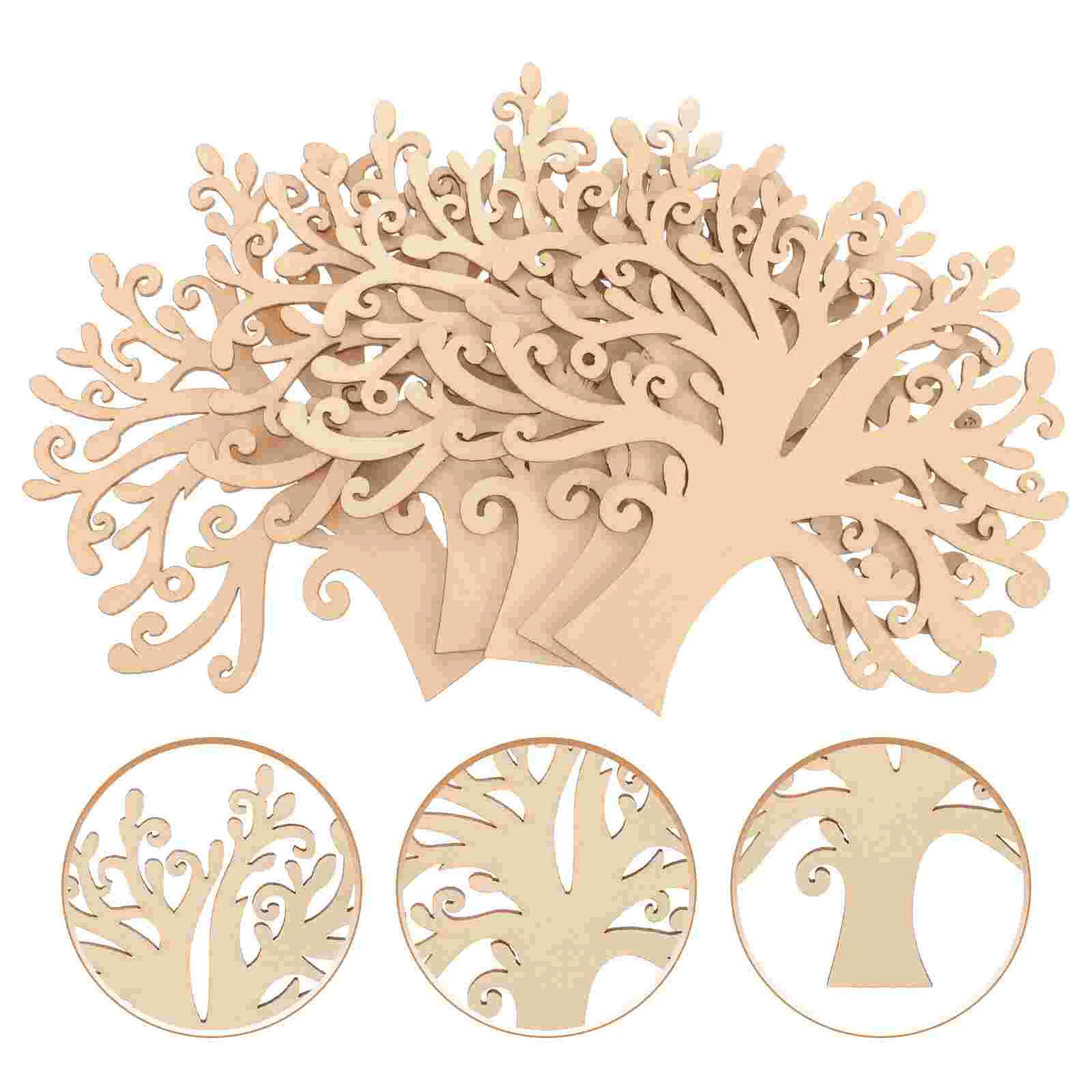 30 Pcs Wooden Tree Chips DIY Slices Craft Accessory Shaped Cutouts Painting Materials Home Decorations
30 Pcs Wooden Tree Chips DIY Slices Craft Accessory Shaped Cutouts Painting Materials Home Decorations