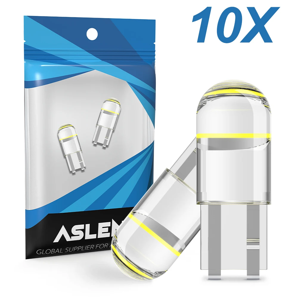 10X New W5W LED Canbus T10 Car Lights COB Glass Interior Parts Bulbs 6000K White Auto License Plate Lamp Dome Read Light 12V
10X New W5W LED Canbus T10 Car Lights COB Glass Interior Parts Bulbs 6000K White Auto License Plate Lamp Dome Read Light 12V
