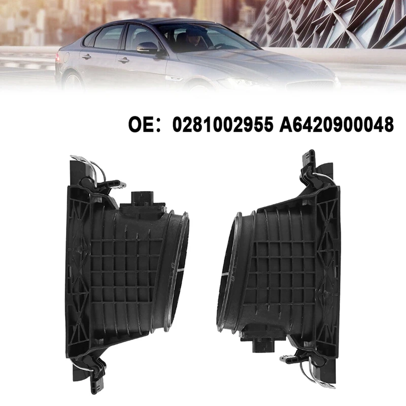 2Pcs Car Air Flow Meter 4-Pin For Right & Left For Mercedes Benz GL350 ML280 GL320 C320 E280 0281002955 A6420900048
2Pcs Car Air Flow Meter 4-Pin For Right & Left For Mercedes Benz GL350 ML280 GL320 C320 E280 0281002955 A6420900048