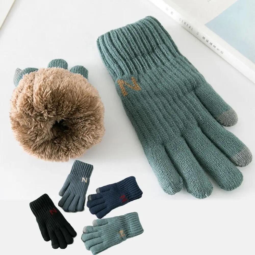 Lamb Velvet Male Thickened Gloves Fashion Double Layer Pure Color Warm Mittens Soft Winter Gloves Man Women
Lamb Velvet Male Thickened Gloves Fashion Double Layer Pure Color Warm Mittens Soft Winter Gloves Man Women