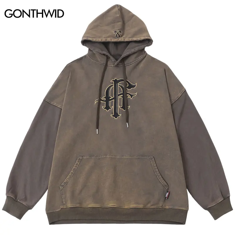 Men Vintage Oversized Hoodie Grunge Y2K Hip Hop Embroidery Washed Hooded Sweatshirt Streetwear 2023 Harajuku Loose Punk Pullover
Men Vintage Oversized Hoodie Grunge Y2K Hip Hop Embroidery Washed Hooded Sweatshirt Streetwear 2023 Harajuku Loose Punk Pullover