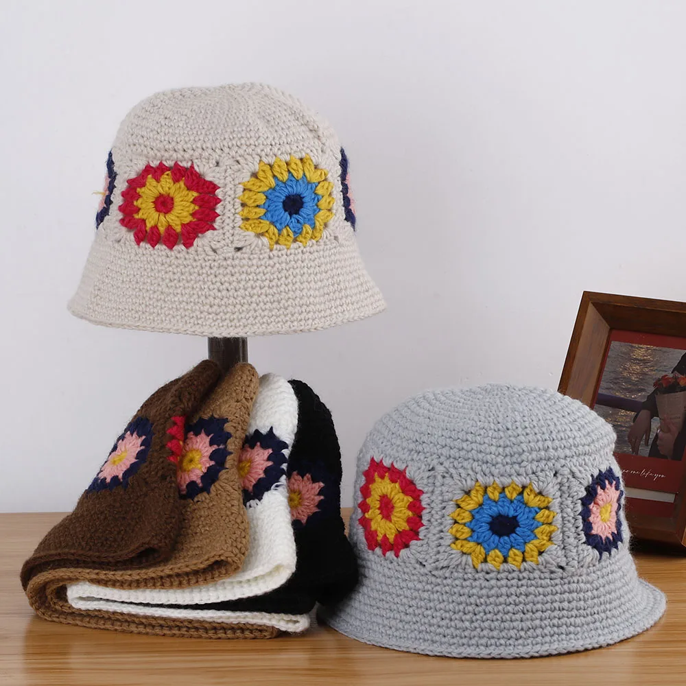 Patchwork hat Korean hat bucket hats winter hat luxury brand designer hat Fishing hat Women's Knitted hat crochet hat Ladies hat
Patchwork hat Korean hat bucket hats winter hat luxury brand designer hat Fishing hat Women's Knitted hat crochet hat Ladies hat
