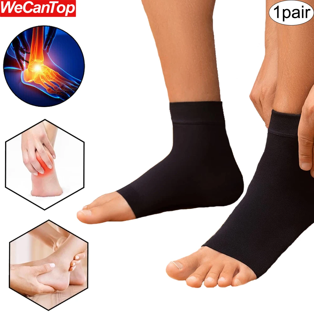 1Pair Ankle Compression Sleeves Open Toe Ankle Compression Socks Plantar Fasciitis Support Braces Ankle Braces for Arch Support
1Pair Ankle Compression Sleeves Open Toe Ankle Compression Socks Plantar Fasciitis Support Braces Ankle Braces for Arch Support