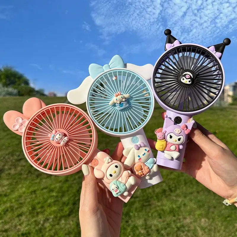 Kawaii Sanrio Anime Handheld Mini Fan Cute My Melody Kuromi Cinnamoroll Cartoon Usb Desktop Charging Portable Gifts for Girls
Kawaii Sanrio Anime Handheld Mini Fan Cute My Melody Kuromi Cinnamoroll Cartoon Usb Desktop Charging Portable Gifts for Girls