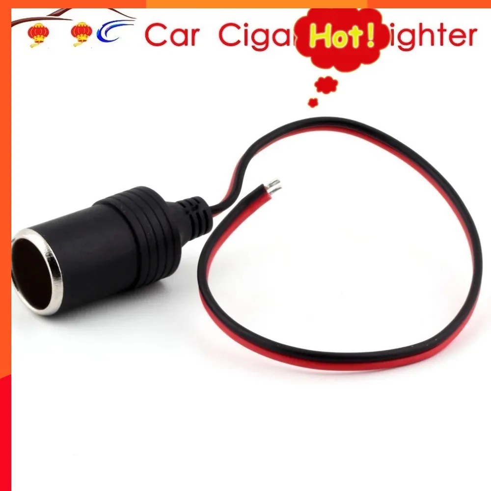 Universal DC Female Car Cigarette Lighter Socket Extension Plug Connector Power Adapter Cable 10W 5V 2A 12-24V Socket
Universal DC Female Car Cigarette Lighter Socket Extension Plug Connector Power Adapter Cable 10W 5V 2A 12-24V Socket