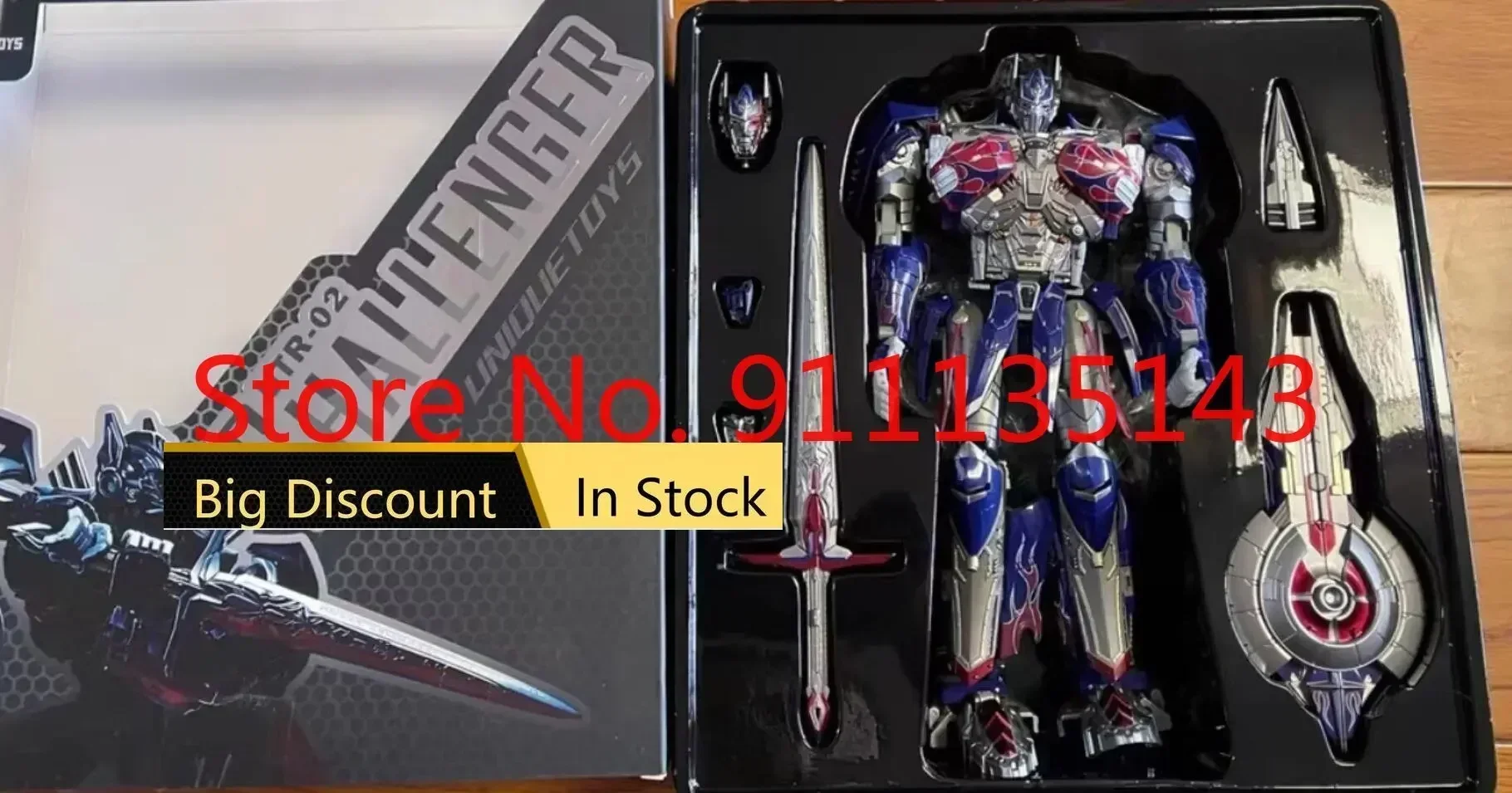 

Unique Toys Ut R-02 Challenger Knight Origin Color First Ver In Stock