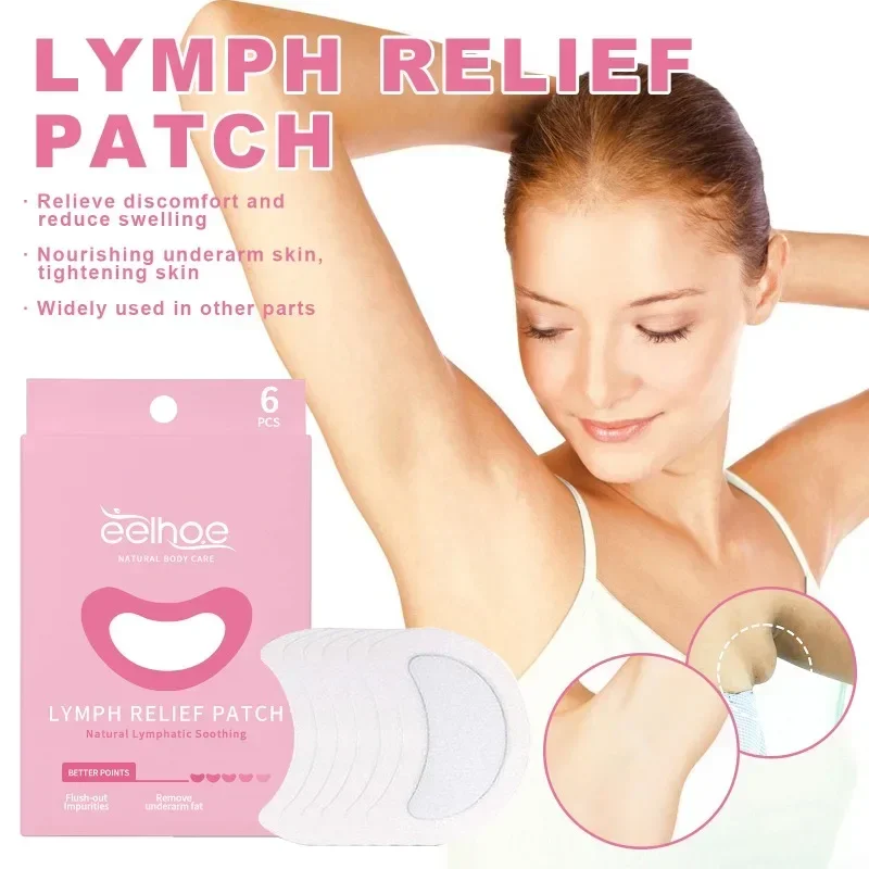 

Lymphatic Drainage Plaster Lymph Nodes Patch Breast Effective Anti-Swelling relief Pain Neck Armpit Lymphatic Detox body care