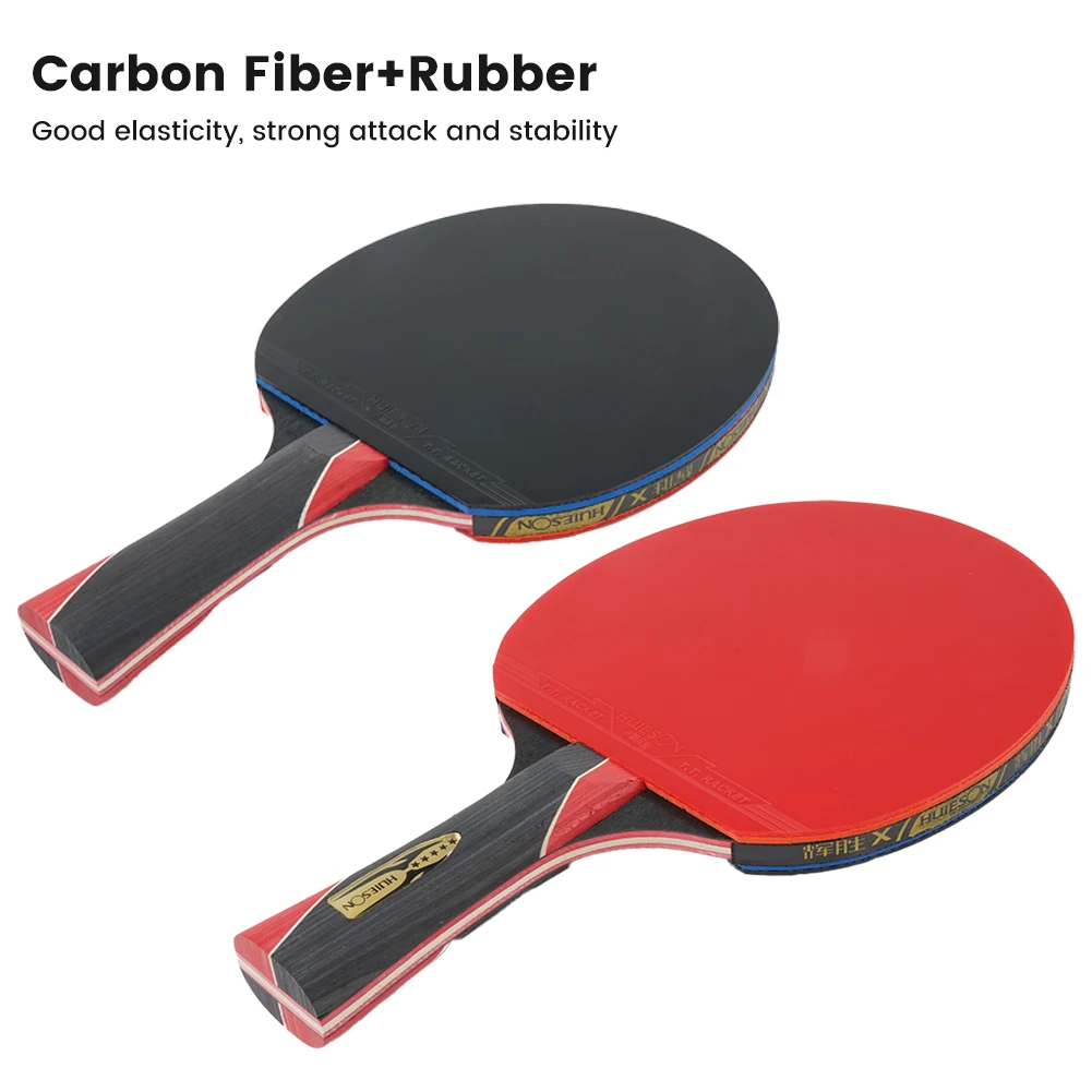 1pcs Ping Pong Paddle With Storage Bag Carbon Fiber+Rubber Table Tennis Racket Elasticity Racket For Training Accessories
1pcs Ping Pong Paddle With Storage Bag Carbon Fiber+Rubber Table Tennis Racket Elasticity Racket For Training Accessories