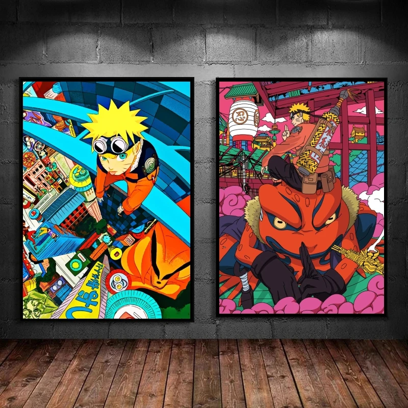

Anime Posters NARUTO Comics Pictures Decoration Paintings Decorative Hanging Children Gifts Prints And Prints Classic