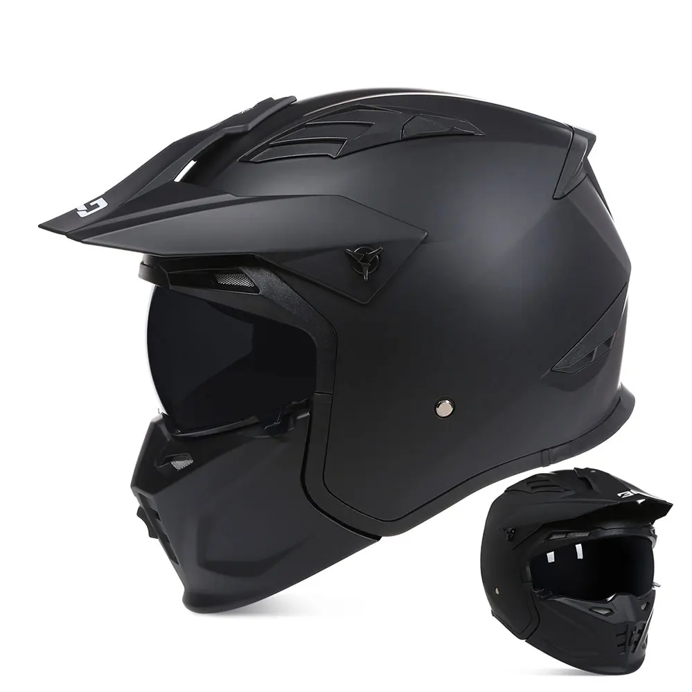 Off Road Racing Helmet DOT Approved Motorcycle Full Face Open Face Modular Helmets Motocross Motorbike Dirt Bike Capacete Moto
Off Road Racing Helmet DOT Approved Motorcycle Full Face Open Face Modular Helmets Motocross Motorbike Dirt Bike Capacete Moto