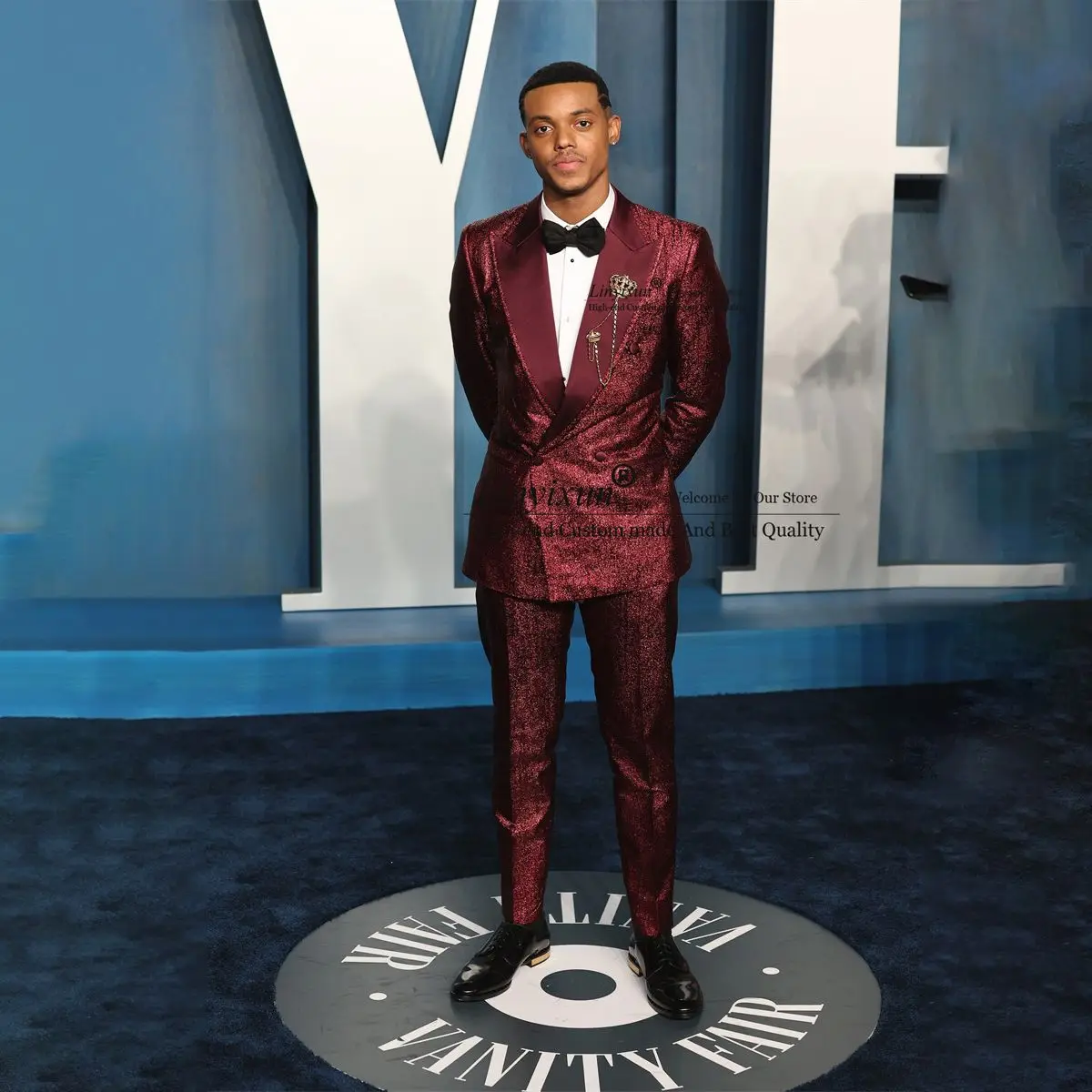 Модные блестящие мужские костюмы, облегающий двубортный женский деловой Блейзер, комплекты из 2 предметов, элегантные костюмы для мужчин
Модные блестящие мужские костюмы, облегающий двубортный женский деловой Блейзер, комплекты из 2 предметов, элегантные костюмы для мужчин