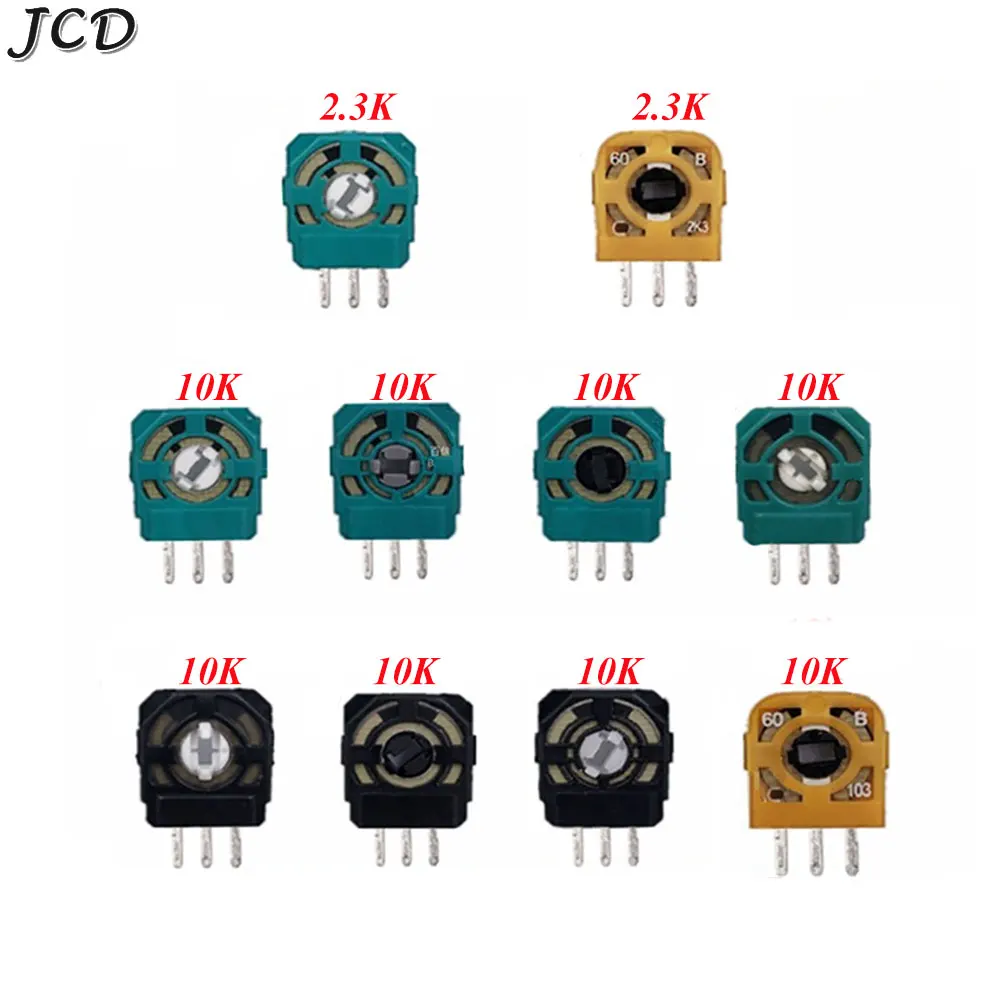 

JCD 1PCS Original 3D Analog Micro Switch Sensor for PS4 PS5 Controller 3D Thumbstick Axis Resistors Potentiometer for Xbox one