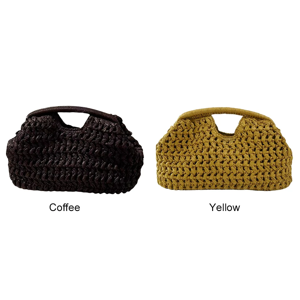 Elegant Woven Raffia Clutch Bag - Summer Fashion Handbag for Evening & Travel 1 S2107946b9c50469ea847da218df86803y