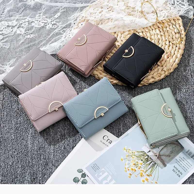 Новый женский кошелек, маленькие кошельки, Модный милый кошелек для монет, многофункциональный клатч тройного сложения с держателем для карт, женский кошелек
Новый женский кошелек, маленькие кошельки, Модный милый кошелек для монет, многофункциональный клатч тройного сложения с держателем для карт, женский кошелек